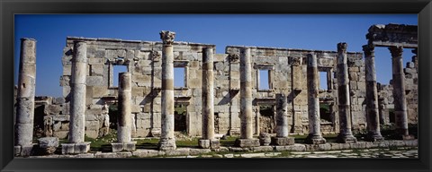 Framed Ruins at Cardo Maximus, Apamea, Syria Print