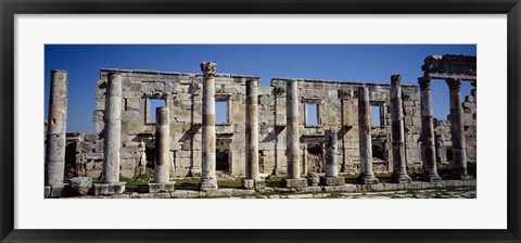 Framed Ruins at Cardo Maximus, Apamea, Syria Print