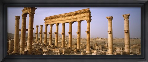 Framed Ruins in Palmyra, Syria Print