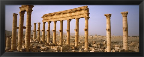 Framed Ruins in Palmyra, Syria Print