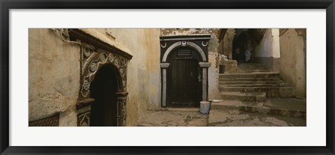 Framed Entrance of a building, Casaba, Algiers, Algeria Print