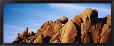 Framed Close-up of rocks, Mojave Desert, Joshua Tree National Monument, California, USA Print