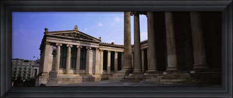 Framed Facade of a building, University Of Athens, Athens, Greece Print