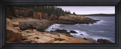 Framed Monument Cove, Mount Desert Island, Acadia National Park, Maine Print