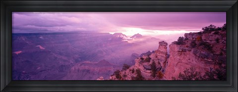 Framed Yaki Point, Grand Canyon National Park, Arizona Print