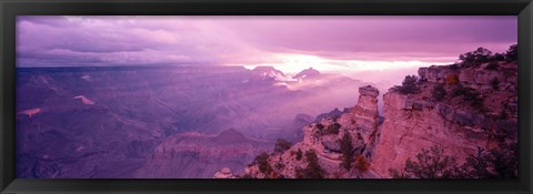 Framed Yaki Point, Grand Canyon National Park, Arizona Print