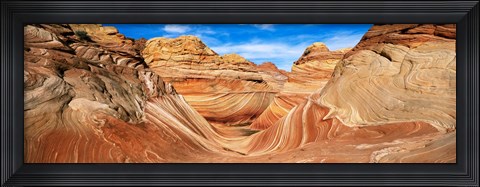Framed Canyon on a landscape, Vermillion Cliffs, Arizona, USA Print
