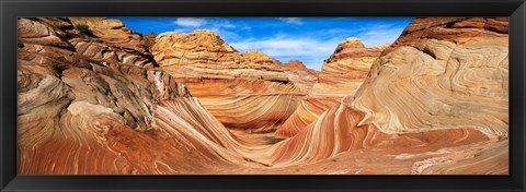 Framed Canyon on a landscape, Vermillion Cliffs, Arizona, USA Print