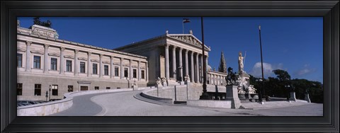 Framed Parliament Building in Vienna, Austria Print
