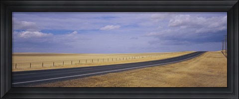 Framed Judith Basin County, Montana Print