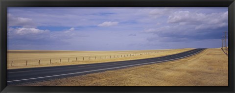 Framed Judith Basin County, Montana Print