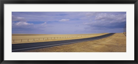 Framed Judith Basin County, Montana Print