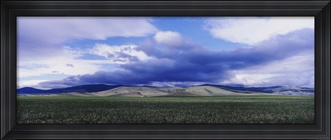 Framed Montana Sky Print