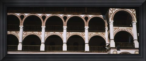 Framed Low angle view of a monastery, Rila Monastery, Bulgaria Print