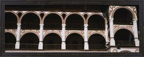 Framed Low angle view of a monastery, Rila Monastery, Bulgaria Print