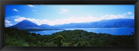 Framed Clouds over a volcano, Arenal Volcano, Costa Rica Print