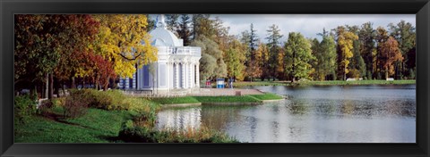 Framed Grotto, Catherine Park, Catherine Palace, Pushkin, St. Petersburg, Russia Print