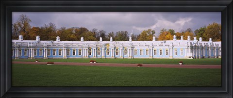 Framed Section of Catherine Palace, Pushkin, St. Petersburg, Russia Print