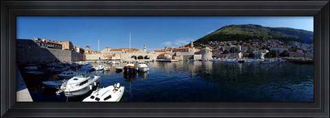 Framed Old City, Dubrovnik, Croatia Print