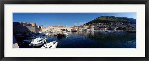 Framed Old City, Dubrovnik, Croatia Print