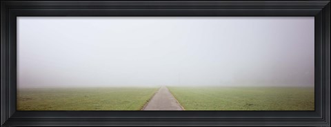 Framed Road passing through a landscape, Baden-Wurttemberg, Germany Print
