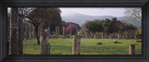 Framed Ancient Olympia, Olympic Site, Greece Print