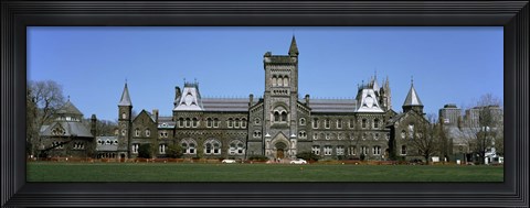 Framed Facade of a building, University of Toronto, Toronto, Ontario, Canada Print
