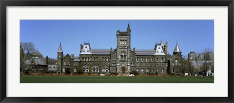 Framed Facade of a building, University of Toronto, Toronto, Ontario, Canada Print