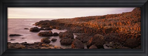 Framed Giant&#39;s Causeway, Antrim Coast, Northern Ireland. Print