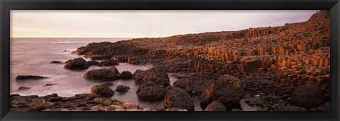 Framed Giant&#39;s Causeway, Antrim Coast, Northern Ireland. Print