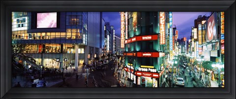 Framed Shinjuku Ward, Tokyo Prefecture, Kanto Region, Japan Print