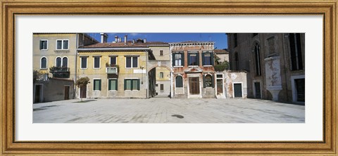 Framed Houses in a town, Campo dei Mori, Venice, Italy Print