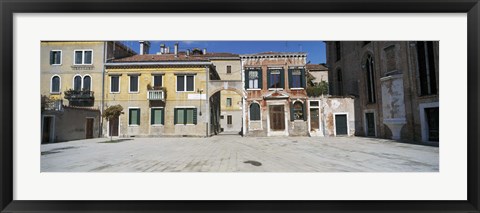 Framed Houses in a town, Campo dei Mori, Venice, Italy Print