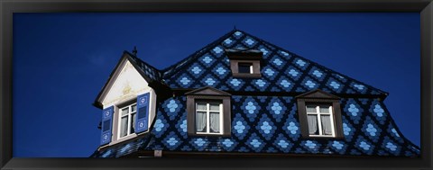 Framed High section view of a house, Germany Print