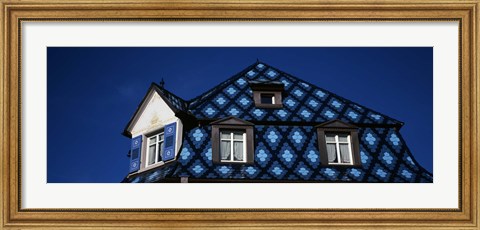 Framed High section view of a house, Germany Print