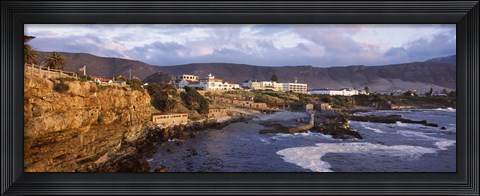Framed Old whaling station on the coast, Hermanus, Western Cape Province, Republic of South Africa Print