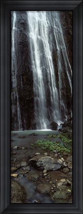 Framed Waterfall, Barranco del Infierno, Canary Islands, Spain Print