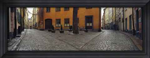 Framed Buildings in a city, Gamla Stan, Stockholm, Sweden Print