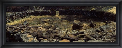 Framed Thimlich Ohinga, Lake Victoria, Great Rift Valley, Kenya Print