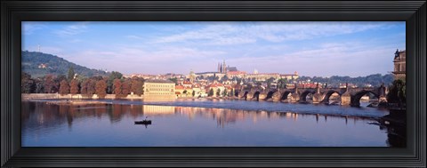 Framed Charles Bridge, Prague, Czech Republic Print