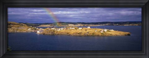 Framed Trinity Bay, Trinity, Newfoundland Island, Newfoundland and Labrador Province, Canada Print