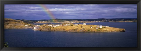 Framed Trinity Bay, Trinity, Newfoundland Island, Newfoundland and Labrador Province, Canada Print