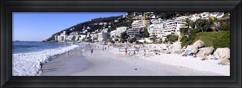 Framed Clifton Beach, Cape Town, Western Cape Province, South Africa Print