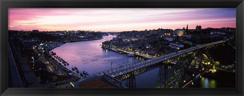 Framed Duoro River, Porto, Portugal Print