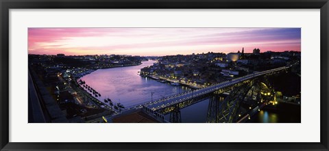 Framed Duoro River, Porto, Portugal Print