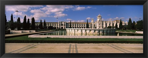 Framed Dos Jeronimos Monastery, Belem, Lisbon, Portugal Print