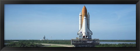 Framed Rollout of Space Shuttle Discovery, NASA Kennedy Space Center, Cape Canaveral, Brevard County, Florida, USA Print