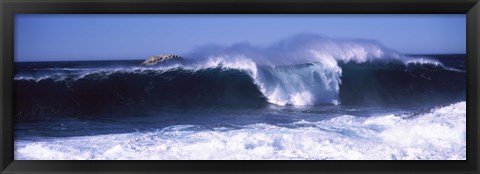 Framed Ocean, Big Sur, California Print