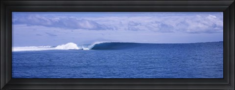 Framed Waves in the sea, Indonesia Print