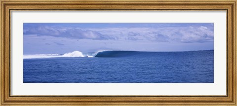 Framed Waves in the sea, Indonesia Print
